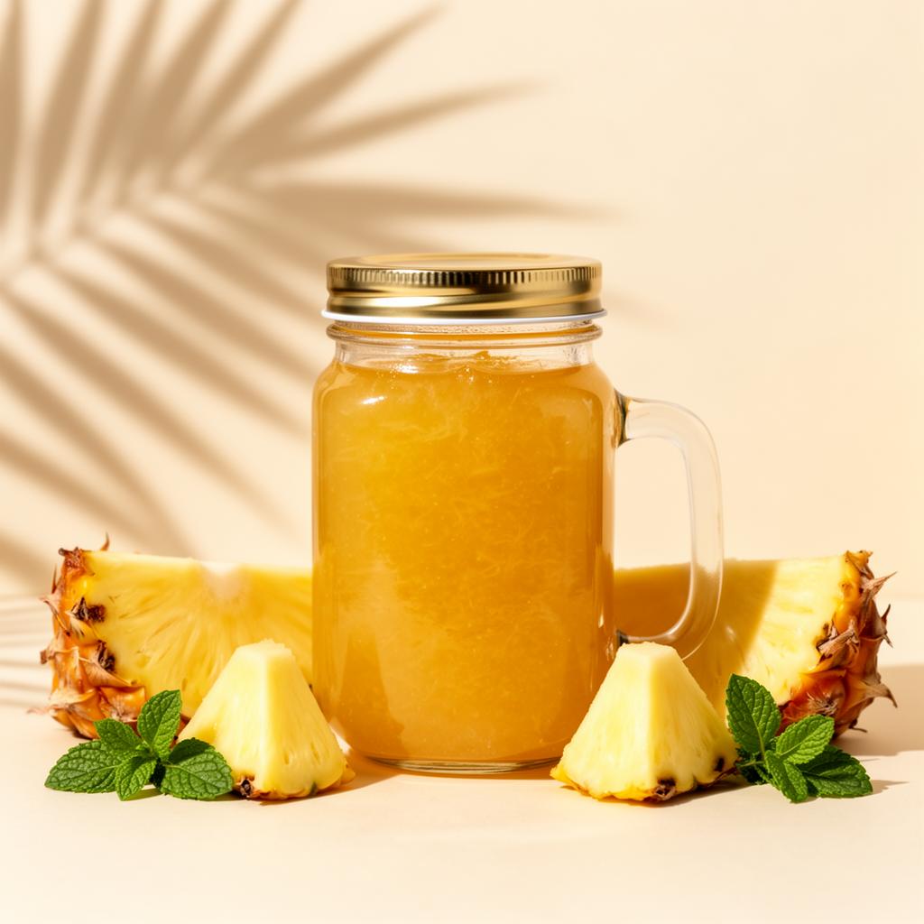 Pineapple sea moss gel